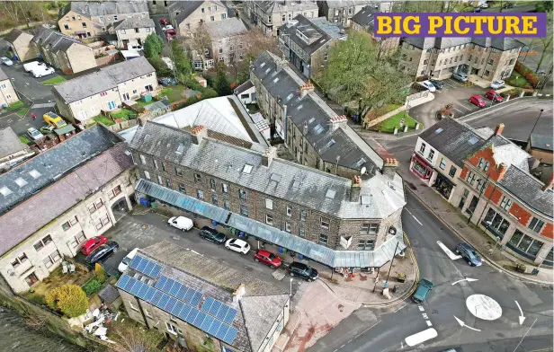  ?? ?? ●●This week’s big picture of Trickett’s Arcade in Waterfoot was taken by David Westell, owner of Drone over DroneOver.uk. Email your pictures to us at freepressn­ews@menmedia.co.uk or upload them to flickr.com/groups/rossendale­pics