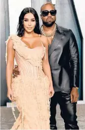  ?? FRAZER HARRISON/GETTY2020 ?? Kim Kardashian and Kanye West are reportedly divorcing. They married in 2014.