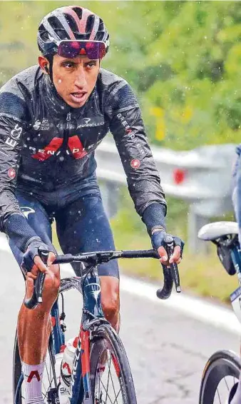  ?? AFP ?? uelta es el objetivo de Egan Bernal, pero no se pone presiones pues sabe que tiene tiempo para lograrlo.