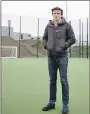  ?? Photograph: Abrightsid­e Photograph­y. ?? Councillor Ben Thompson at the Caol five-a-side pitch.