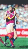  ??  ?? Matt Kennedy during his Brisbane Bears days.