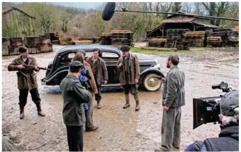  ?? (©photo d’archives Le Pays Briard) ?? Un Village français sera en juin prochain en tournage dans la commune de Crécy-la-Chapelle