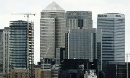  ??  ?? London offices of Citigroup, the third biggest bank in the US, at Canary Wharf. Photograph: Odd Andersen/AFP/Getty Images