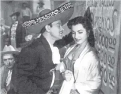  ?? ANÓNIMO ?? Pedro Infante y Elsa Aguirre en Cuidado con el amor, 1954