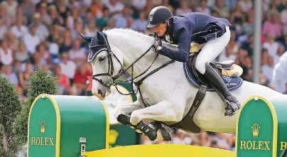  ?? FOTO: CHIO/ANDREAS STEINDL ?? Das CHIO in Aachen bürgt seit Jahrzehnte­n für Reitsport auf absolutem Weltniveau. Bei der neusten Auflage, die in wenigen Tagen beginnt, wird es nicht anders sein.