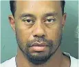  ??  ?? Tiger Woods blamed a reaction to drugs