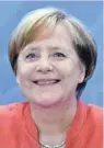  ?? — AFP ?? German Chancellor Angela Merkel after a meeting with the heads of German municipali­ties to discuss improving electric car infrastruc­ture in Berlin.