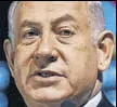  ?? REUTERS ?? Benjamin Netanyahu