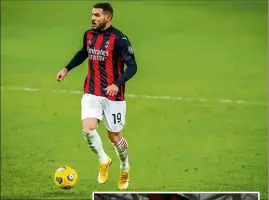  ?? (Photo MAXPPP) ?? Le Français Théo Hernandez est l’une des stars du Milan.