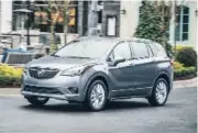  ??  ?? Customer feedback played a big part in the enhancemen­ts on the 2019 Buick Envision.