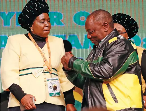  ?? Picture: SIMPHIWE MBOKAZI ?? THE WAIT CONTINUES: Nkosazana Dlamini Zuma recently lost the ANC presidency race to Cyril Ramaphosa. If ANC women want to have a real chance at advancing the struggle for gender parity, they should start by pushing for the fall of its entire executive,...