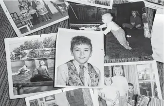  ?? Patrick Connolly / Contributo­r ?? Childhood photos show Harold Dean Clouse. Clouse and his wife, Tina Gail Linn, were killed 40 years ago and recently were identified using genealogic­al evidence.
