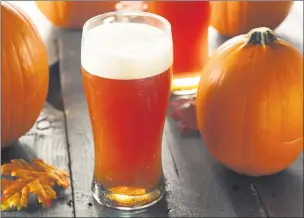  ?? COURTESY OF GETTY IMAGES ?? Pumpkin beers often get a bad rap. But why?