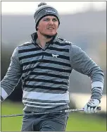  ??  ?? Eddie Pepperell at the Old Course for the Dunhill Links.