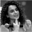  ??  ?? Actor Kangana Ranaut posted messages following the TMC win over the BJP and incidents of post-poll violence