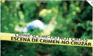 ?? ?? (1) Honduras registra 43 masacres en menos de 10 meses del año.