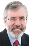  ??  ?? Gerry Adams TD.