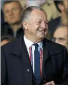  ??  ?? Jean-Michel Aulas, le président de l’Olympique Lyonnais.