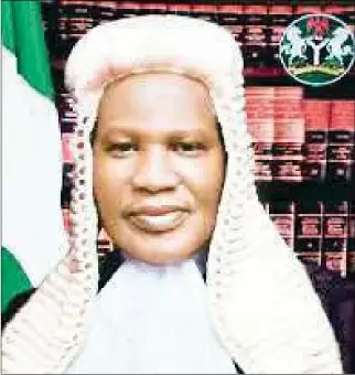  ?? ?? Honourable Mohammed Lawal Garba, JSC