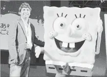  ?? JUNKO KIMURA
FILE PHOTO ?? American cartoonist Stephen Hillenburg, the creator of "SpongeBob SquarePant­s" has died at the age of 57 after suffering from ALS.