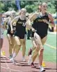  ?? ?? SADIE Engelhardt of Ventura won her third straight girls’ 1,600 title.