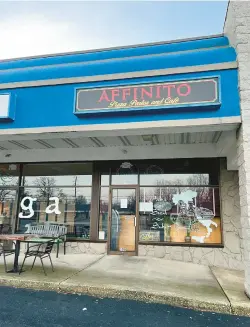  ?? ?? Affinito has opened in the space formerly occupied by Cavaluzzo’s.