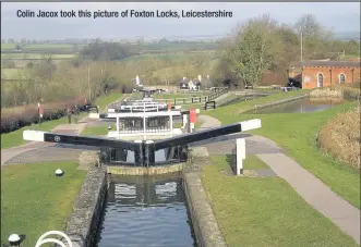  ??  ?? Colin Jacox took this picture of Foxton Locks, Leicesters­hire