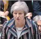  ?? HOUSE OF COMMONS THE ASSOCIATED PRESS ?? Britain's Prime Minister Theresa May has two weeks to convince the British public and Parliament to back the Brexit deal.