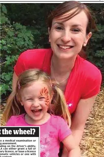  ??  ?? Best friends: Collette Wiggin and daughter Isla, who was killed in the crash last August