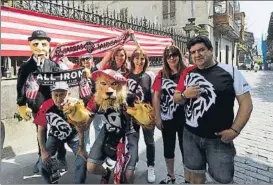  ?? FOTO: MIREYA LÓPEZ ?? Día festivo Gamiz-Fika recibirá a las peñas tras tomar el testigo a Artziniega