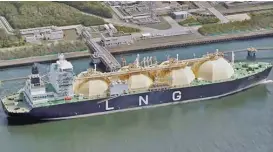  ?? ?? Europe is the main export market for US LNG industry