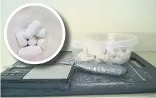  ??  ?? PREPARATIO­N
Drugs seized from John Parham’s address