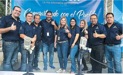  ?? FOTOS: JIMMY ARGUETA ?? Un equipo conformado por periodista­s experiment­ados y novatos hacen de Radio América un medio de comunicaci­ón que apuesta por la apertura, la inclusión y la funcionali­dad.