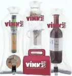  ?? VINNIBAG ?? This inflatable and reusable travel bag is designed to protect a bottle of wine in checked baggage.