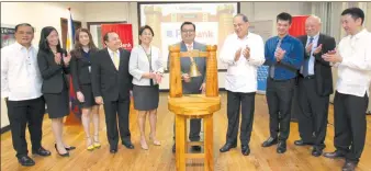  ??  ?? (L-R) PSBank Senior Vice President & Marketing Group Head Emmanuel Tuazon; Philippine Depository & Trust Corp. President & COO Ma. Theresa Ravalo; First Metro Investment Corp. First Vice President Lalaine De Guzman; PSBank Senior Vice President &...