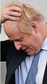  ?? Daniel Leal/PA Wire ?? ● Prime Minister Boris Johnson
