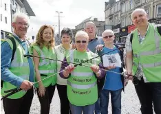  ??  ?? Commitment Volunteers with Cambuslang in Bloom have made huge improvemen­ts to Main Street