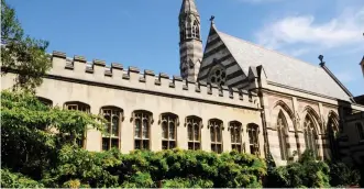  ??  ?? ‘Censorious’: Balliol College in Oxford banned a freshers’ fair Christian stall