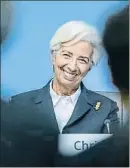  ?? THOMAS LOHNES / GETTY ?? Christine Lagarde