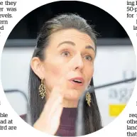  ?? Photo / Mark Mitchell ?? Jacinda Ardern has secured deals to buy Pfizer vaccines from other countries.