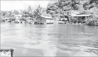  ?? ?? High water levels in the Middle Mazaruni