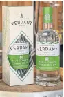  ??  ?? Top: Scott McCallum of Avian and Andrew Mackenzie of Verdant Spirits. Above: The co-branded gin that will be on sale in Westminste­r.