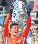 ??  ?? Thibaut Courtois: Linked with switch to Real Madrid.