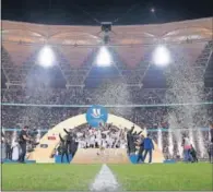  ??  ?? El Madrid, campeón de la Supercopa en Qatar.