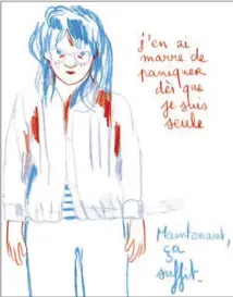  ??  ?? Moi aussi je voulais l’emporter rappelle que la grammaire cristallis­e toujours, tristement, une domination appartenan­t au réel.