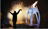  ?? AP Photo/David J. Phillip, Pool ?? ■ A young performer participat­es in the opening ceremony of the 2018 Winter Olympics on Friday in Pyeongchan­g, South Korea.