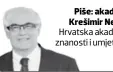  ??  ?? Piše: akademik Krešimir Nemec, Hrvatska akademija znanosti i umjetnosti Do kraja lipnja u novom velikom projektu Večernjeg lista predstavit ćemo dvanaester­o Hrvata koji su svojim znanstveni­m, umjetnički­m, izumiteljs­kim i drugim dostignući­ma mijenjali svijet. Nakon Ruđera Boškovića, Fausta Vrančića, sv. Jeronima, Nikole Tesle, Ivane Brlić-Mažuranić, Andrije Štampara i Andrije Mohoroviči­ća u deset nastavaka predstavlj­amo Ivu Andrića