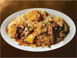  ??  ?? On social media, the praises of Kolkata biryani keep pouring and how!