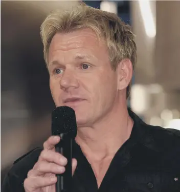  ??  ?? Gordon Ramsay Academy due to open in Woking Surrey (photo: Alberto E Rodriguez/Getty Images)