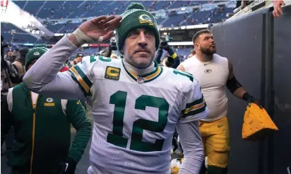  ?? Photograph: Charles Rex Arbogast/AP ?? Aaron Rodgers is one of the most talented quarterbac­ks in NFL history.